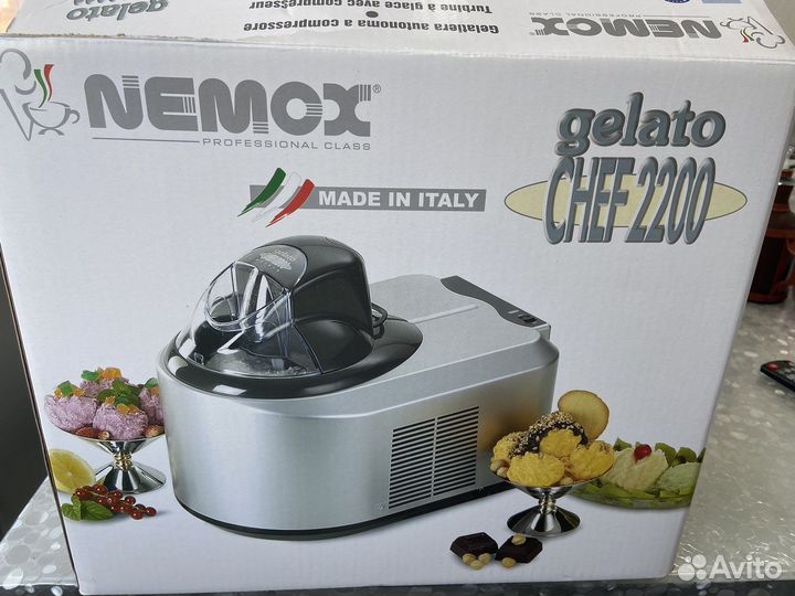 Мороженица Nemox Gelato Chef 2200, Италия
