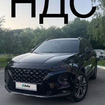 Hyundai Santa Fe 2.2 AT, 2019, 112 000 км, с пробегом, цена 3 200 000 руб.