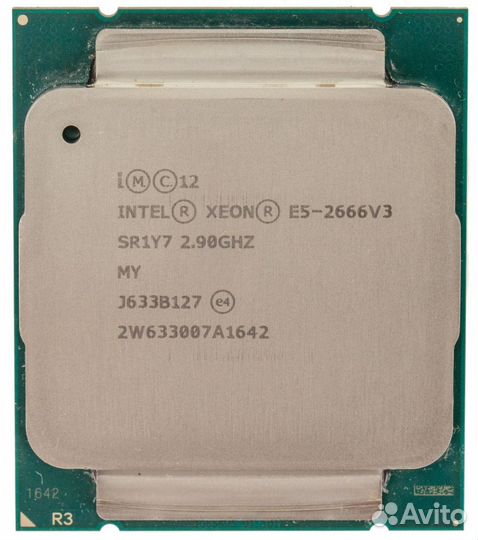 Процессор Intel Xeon E5-2666v3 (2011v3, 2.9-3.5Ghz