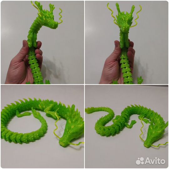 Зеленый дракон символ 2024 года