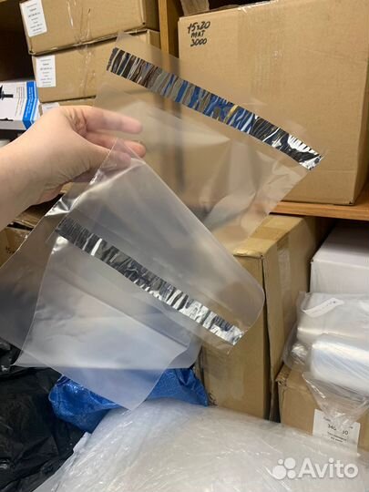 Прозрачные курьер пакеты от 100 шт