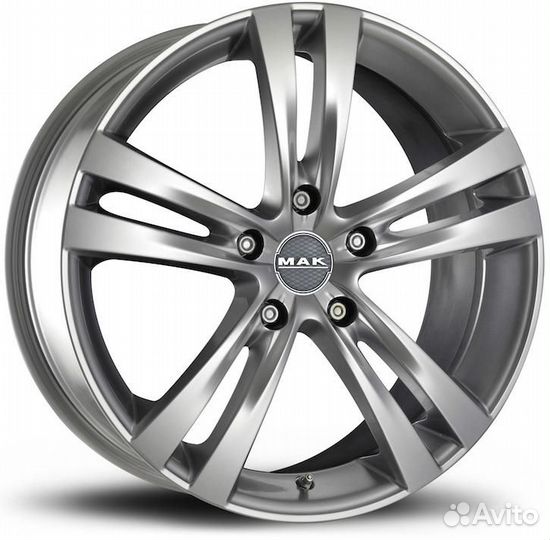 R17 5x112 7J ET42 D76 MAK Zenith Hyper Silver
