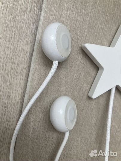 Подхваты для штор магнитные звезда мдф