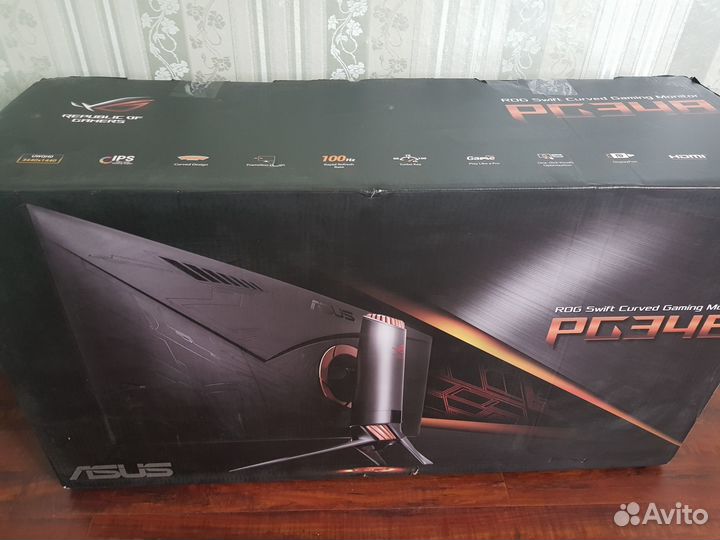 Монитор asus PG348Q 34
