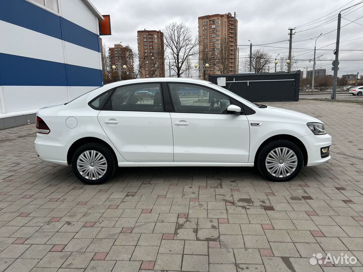 Volkswagen Polo 1.6 AT, 2018, 126 000 км