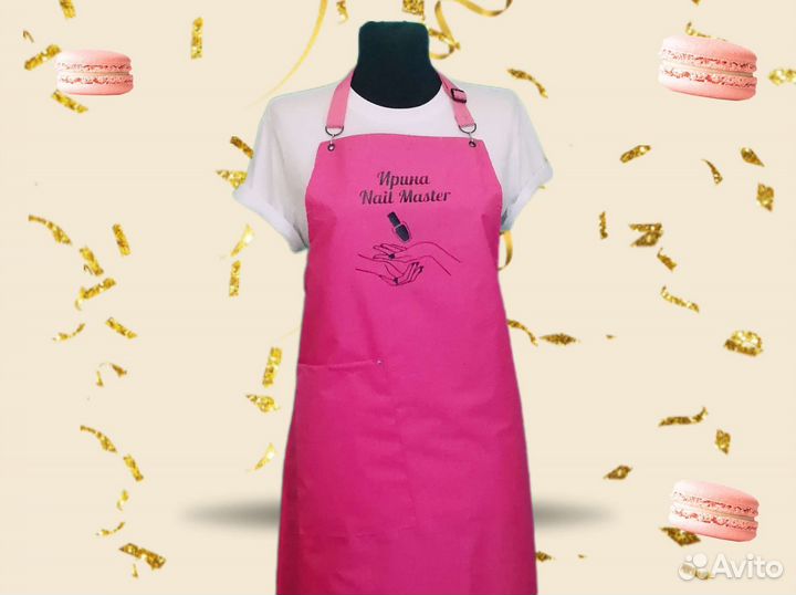 Рабочий фартук с логотипом