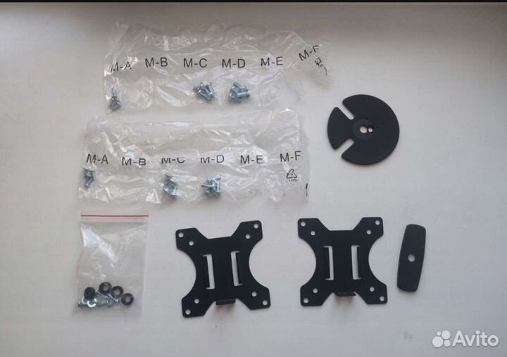 Настольный кронштейн для двух мониторов