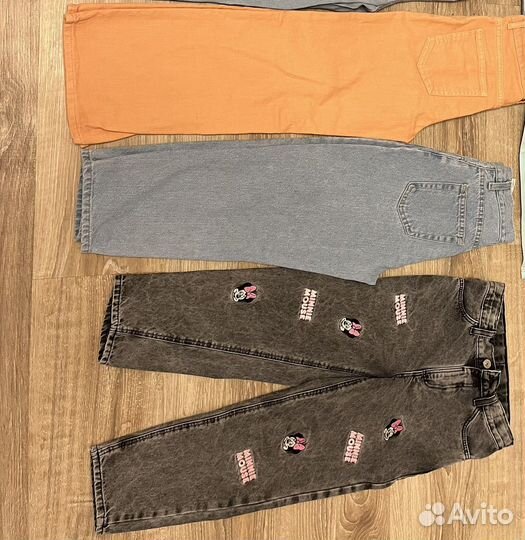 Джинсы на девочку р.122-128