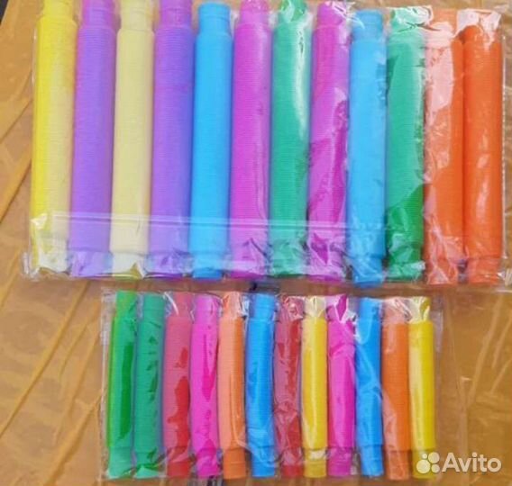 Поп тупс поп тубс игрушка антистресс фосфорные