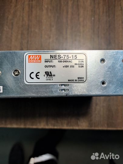 Блок питания NES-75-15