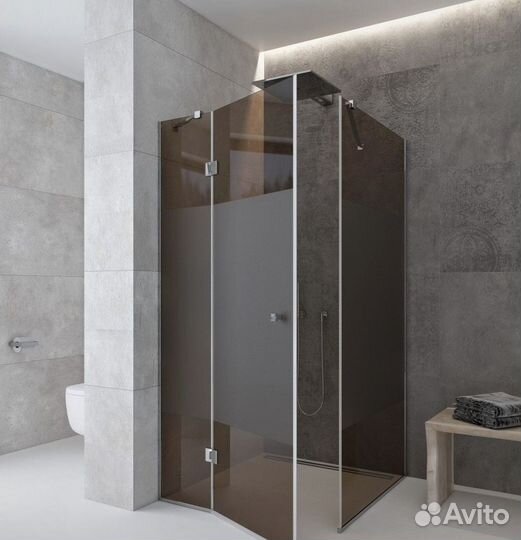 Душевые стеклянные перегородки