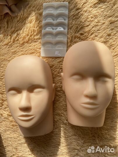 Манекен для наращивания ресниц