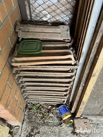 Керамическая черепица бу