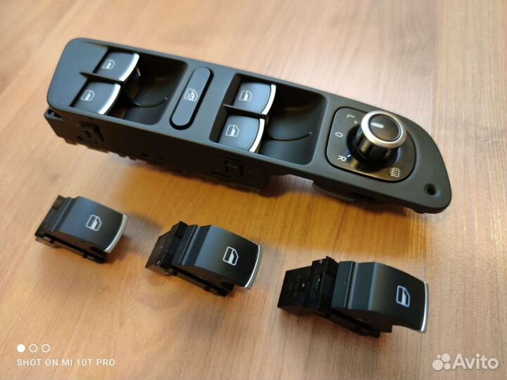 Комплект хром кнопок Тигуан