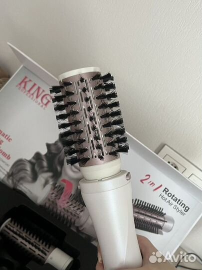 Фен щетка вращающаяся
