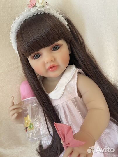 Кукла Реборн 55 см реалистичная