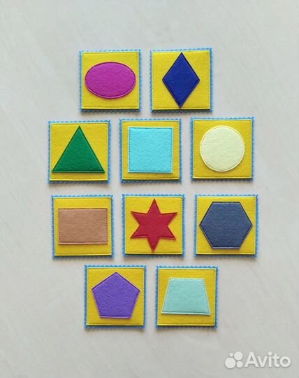 Набор карточек «Фигуры»