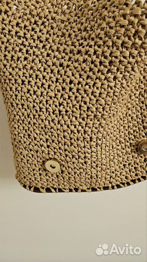 Сумка плетеная ручной работы