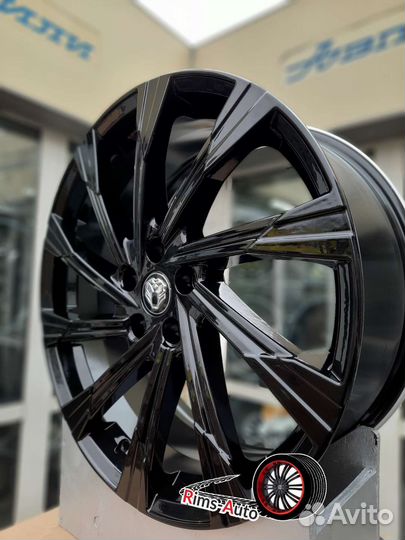Диски на jaguar r19 5x108 чёрный глянец