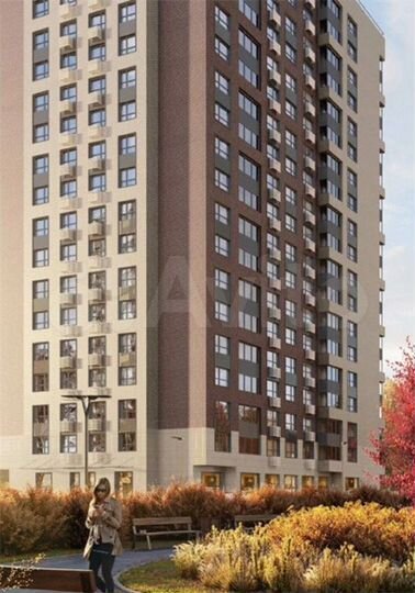 1-к. квартира, 38,5 м², 3/19 эт.