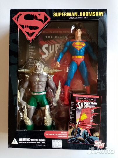 Фигурки DC Direct Superman vs Doomsday