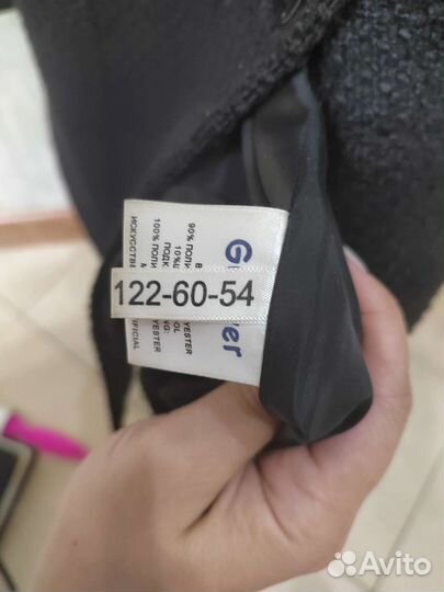 Очень красивое пальто для девочки Gulliver