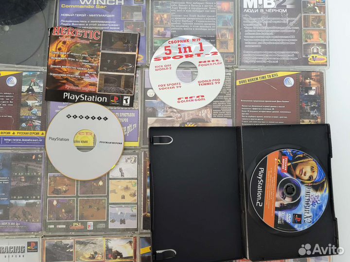 Компьютерные игры для ps1 диски 19 шт