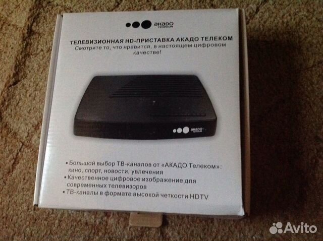 Приставка для телевизора. TV приставка Акадо