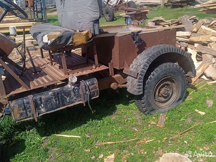 Самодельный трактор из уаза