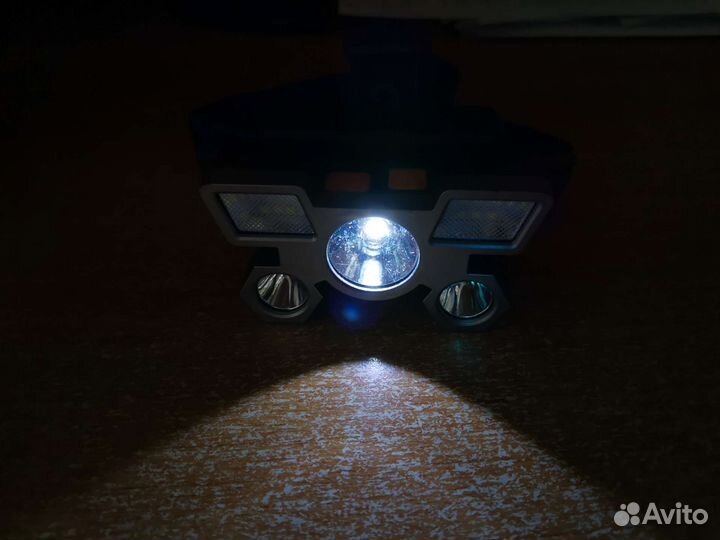 Налобный фонарь аккумуляторный