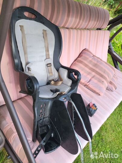 Детское кресло на велосипед tuv sud