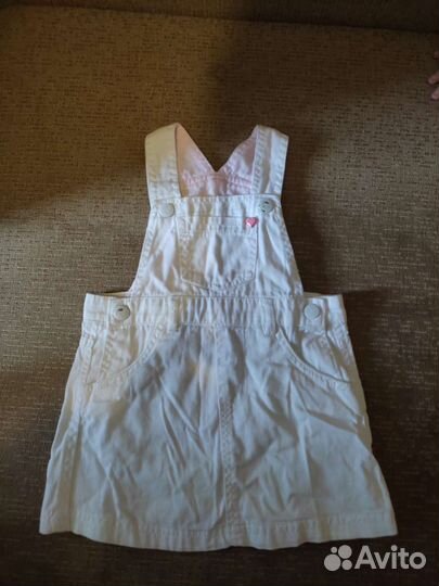 Джинсовый сарафан для девочки