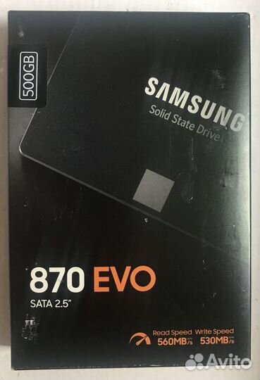 Samsung SSD 870 EVO 500GB