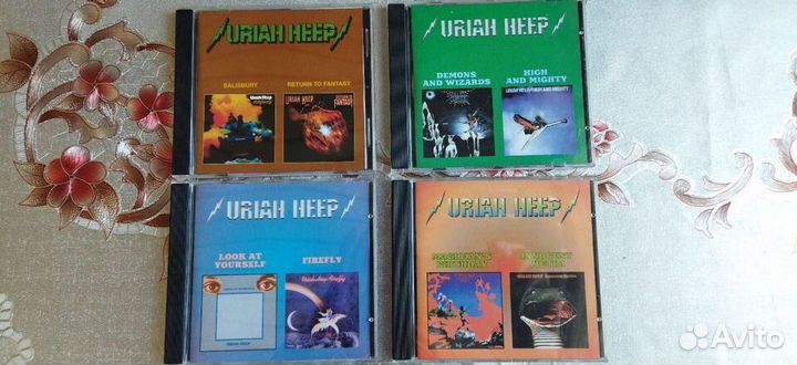 Uriah heep. cd диски лицензия
