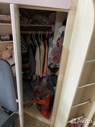 Двухъярусная кровать бу с матрасам