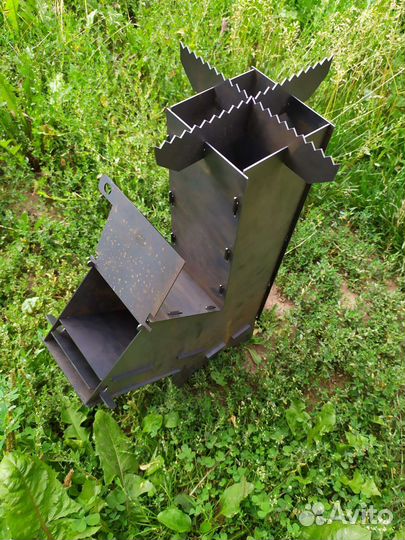 Походная печка (щепница)