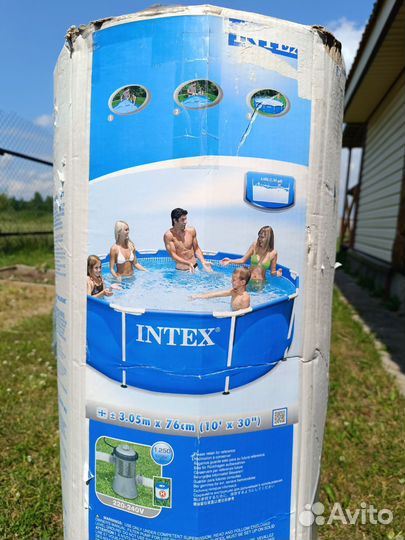 Каркасный бассейн 305х76 бу