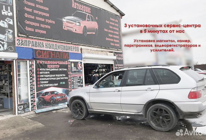 Магнитола Ssangyong Actyon C100 левый руль 4/64GB
