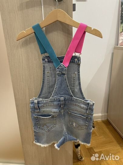 Комбинезон джинсовый 116