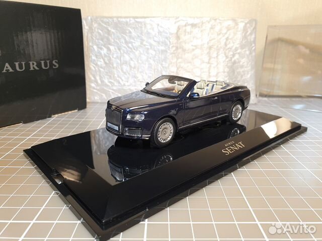 Aurus senat кабриолет с открытым тентом 2019 DIP