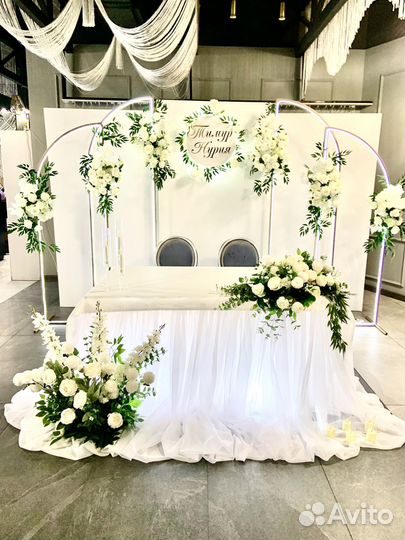 Свадебный декор в аренду,оформление свадьбы