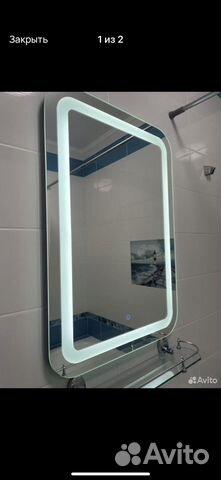 Зеркало с подсветкой для ванной