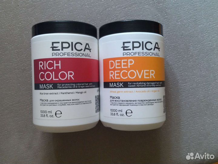 Epica Professional шампунь кондиционер маска