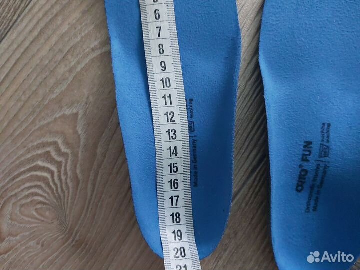 Стельки-супинаторы ортопедические orto FUN 29/30