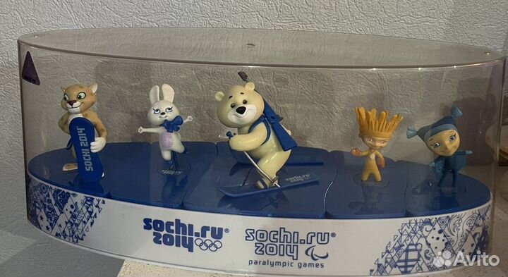 Олимпйский набор игрушек Сочи 2014