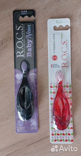 Новые детские зубные щётки Rocs