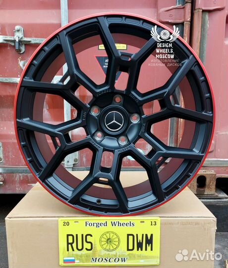 Кованые диски R21 на Mercedes-benz G-Class