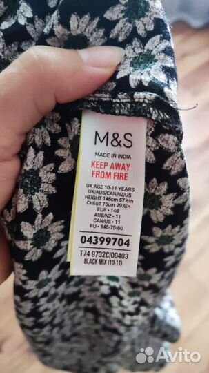 Платье для девочки Mark'S Spencer