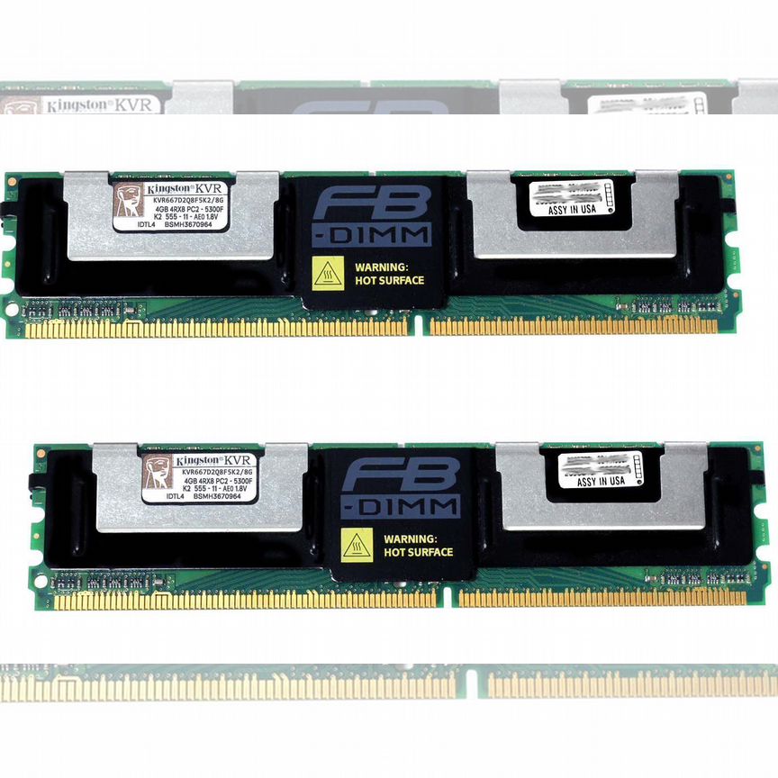 [KVR667D2Q8F5K2/8G] Оперативная Память Kingston 8gb Kvr667d2q8f5k2/8g