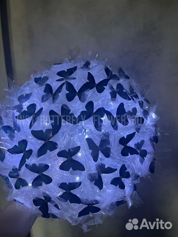 Букет с бабочками